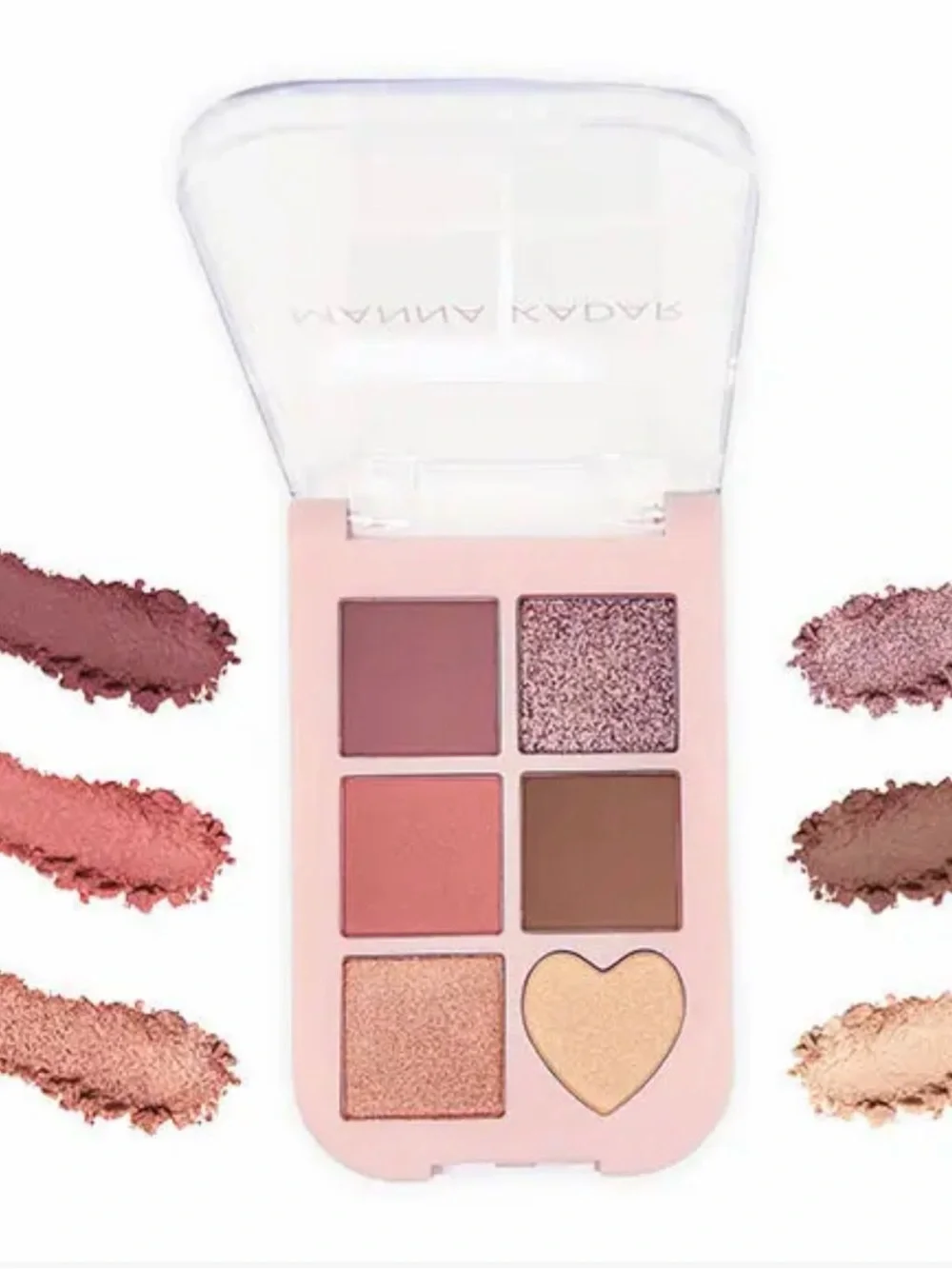 Manna Kadar Pink Mirage Eyeshadow Palette - 6 Shades